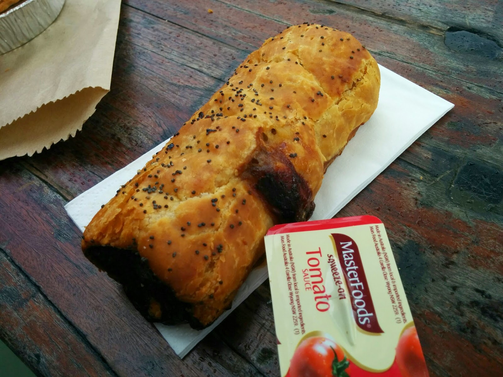 “Lamb and Almond Sausage Roll”